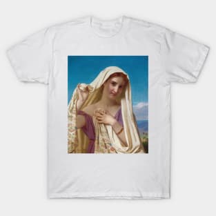 Young Girl In A Veil by Hugues Merle T-Shirt